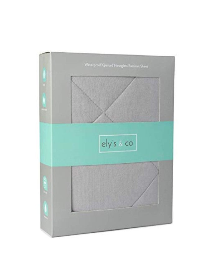 All-In-One Waterproof Hourglass Bassinet Sheet