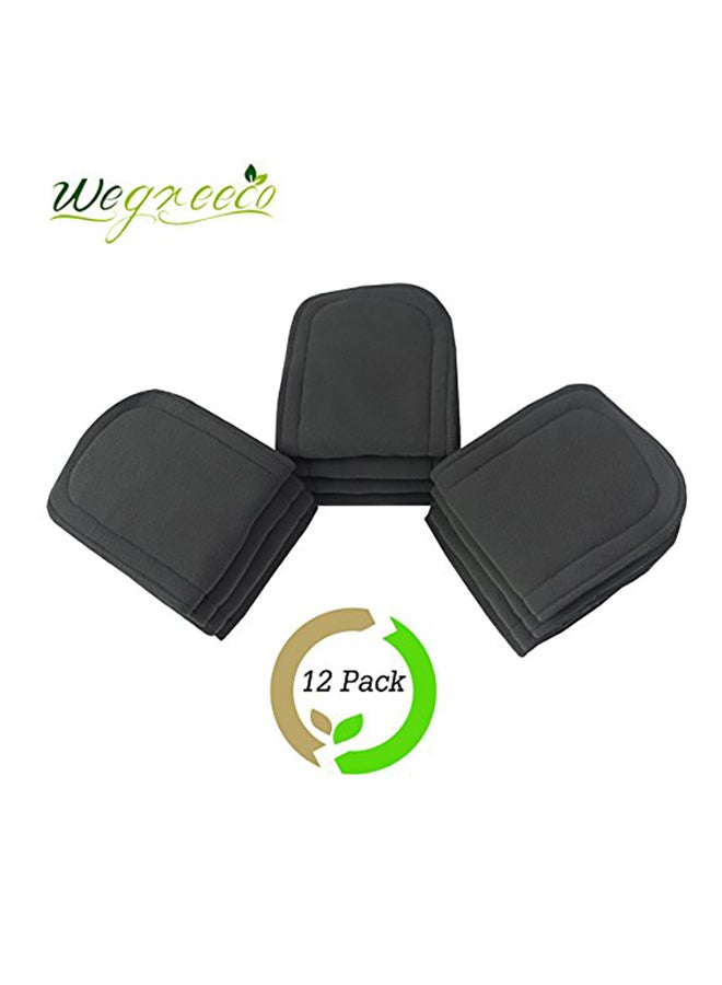 12-Piece Reusable Soft 5 Layers