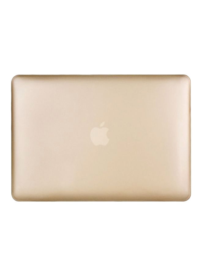 Protective Hard Sleeve Case For Apple MacBook Pro 13-Inch Gold