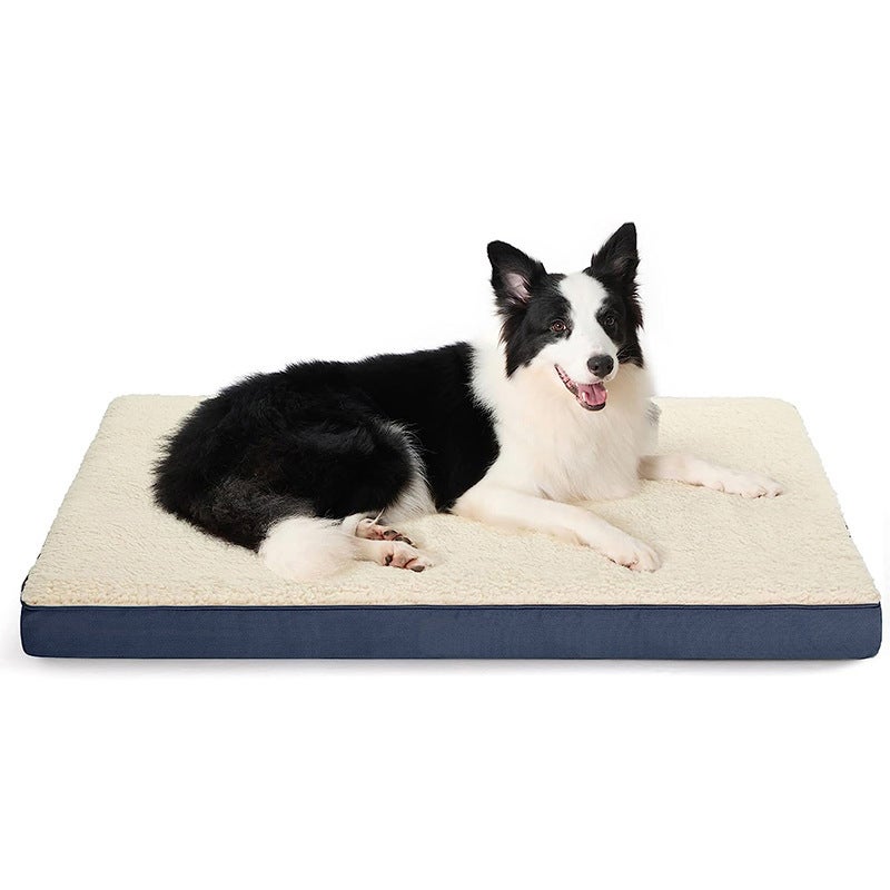 All-Season Washable Pet Bed for Large Dogs Yellow (set)