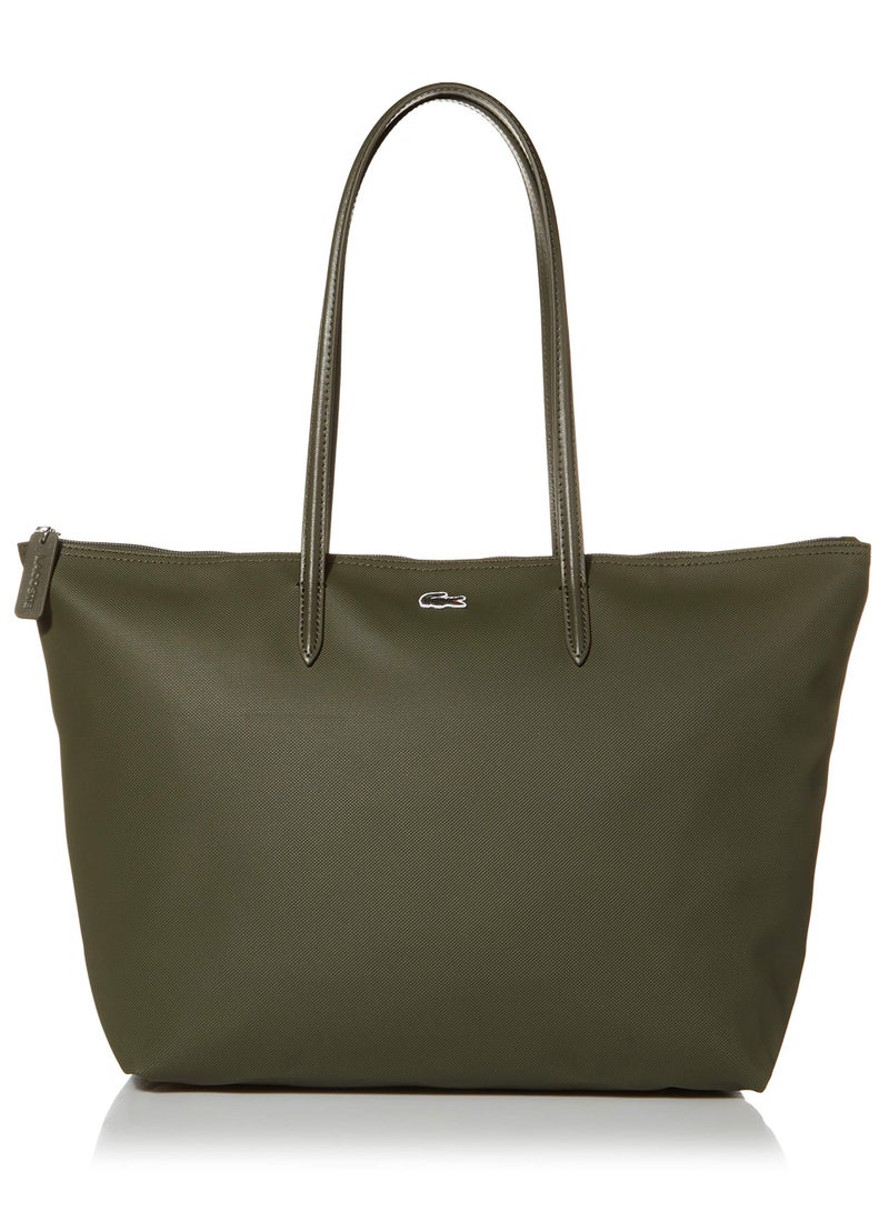 Lacoste Large Shoulder Bag for Women Army Green Tote bags for Women Crossbody Bag