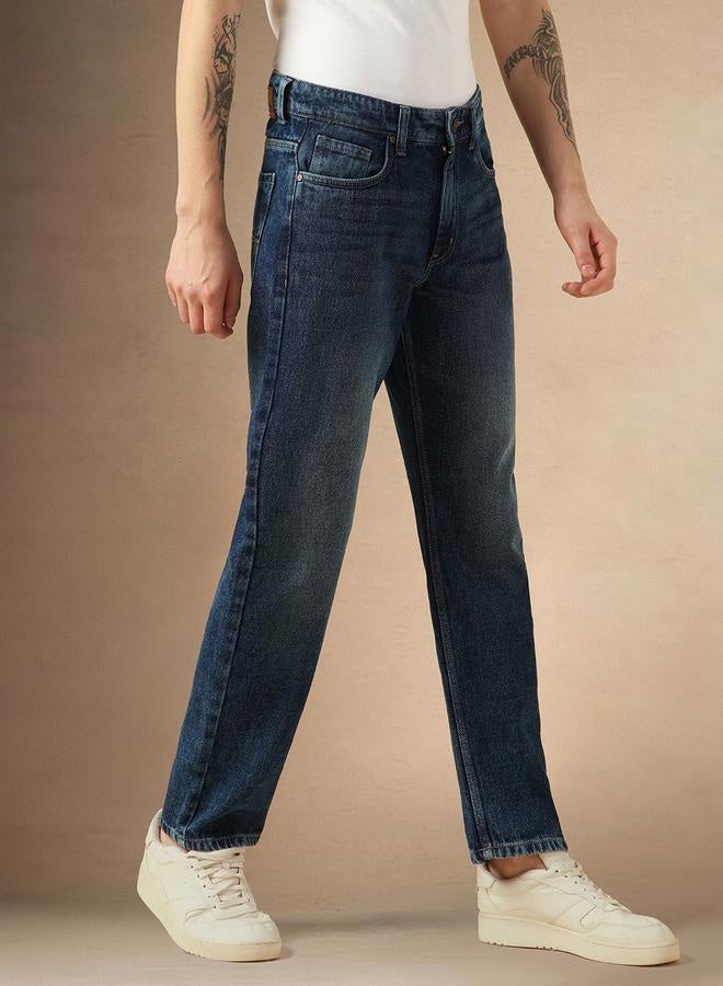 Men's Indigo Relaxed Fit Jeans - Timeless Wardrobe Staple