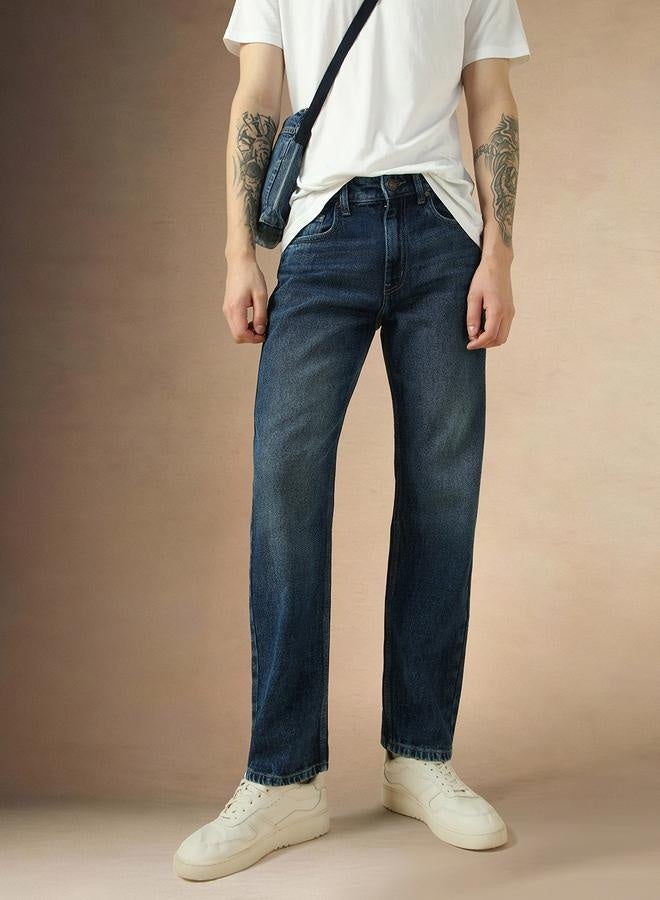 Men's Indigo Relaxed Fit Jeans - Timeless Wardrobe Staple
