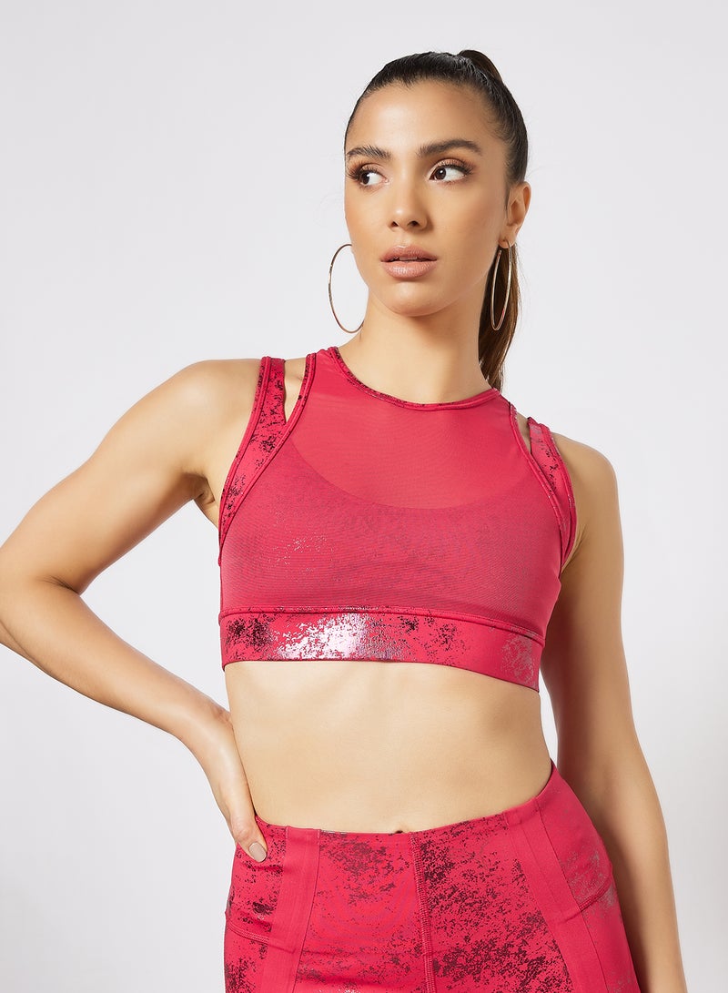 Fashion Luxe ellaVATE Training Bra Red