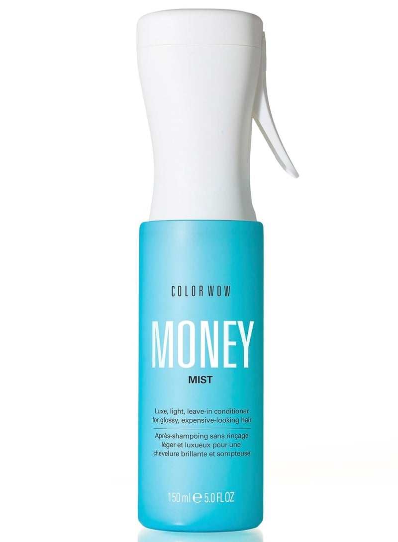 COLOR WOW MONEY MIST – Luxe Leave-in Conditioning Treatment for Glossy, Expensive-Looking Hair | Moisturizes, Defrizzes & Detangles for smooth, silky texture 150ml