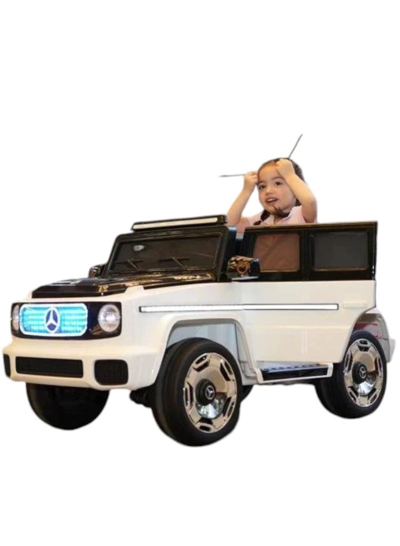 4X4 Licensed Mercedes Benz EQG Kids Ride-On Car with Remote Control, Music, and LED Lights - Electric Toy Vehicle for Children