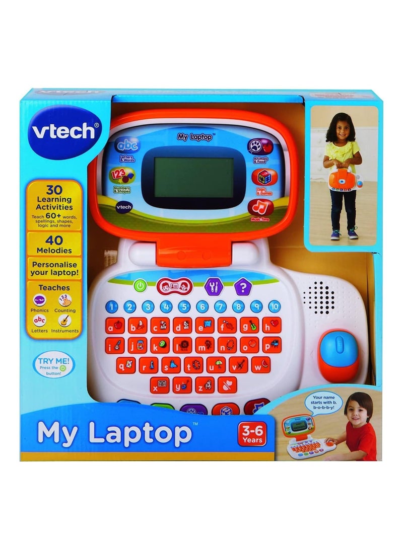 VTech Tote And Go Laptop For Kids (Orange)