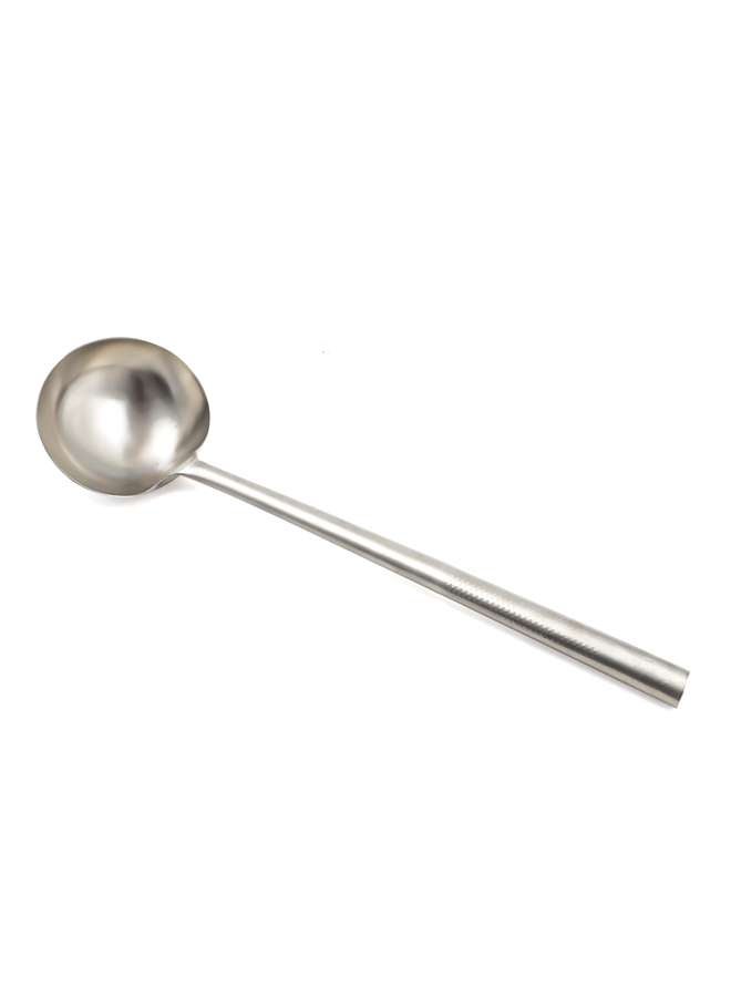 1 Piece Stainless Steel Ladle 20 Inch Silver