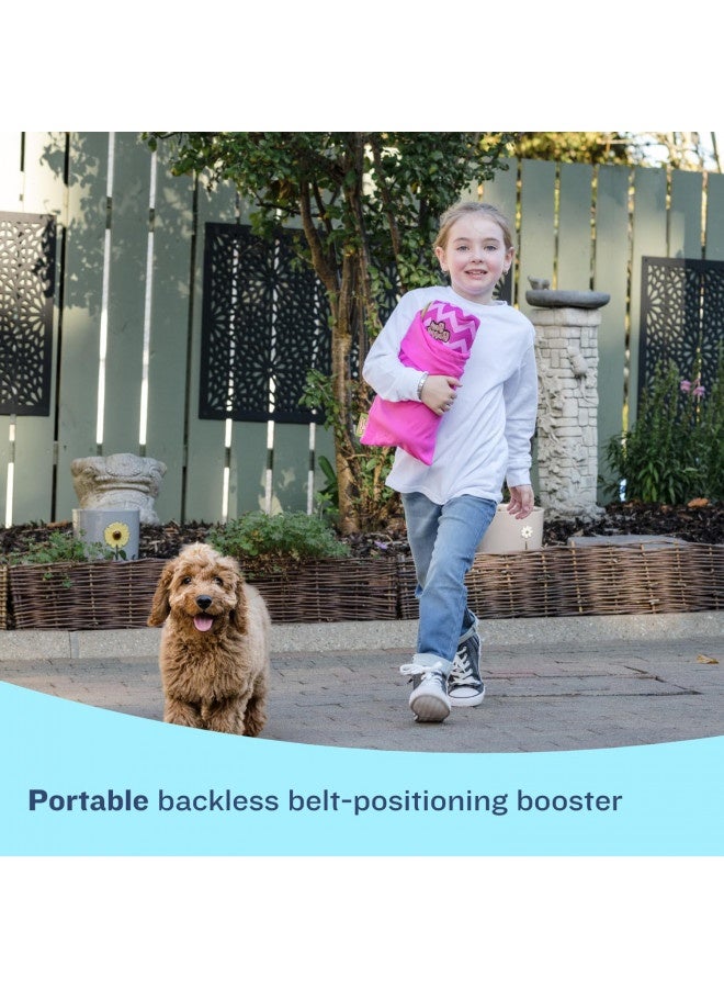 Hybrid, Portable, Inflatable Travel Car Booster Seat, 4 - 11 Years