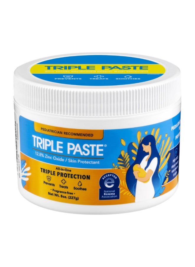 Triple Paste Diaper Rash Cream For Baby 8 Oz