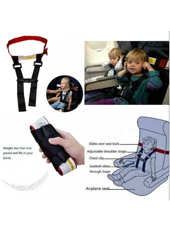 Cares Airplane Harness For Kids - Toddler Travel Restraint - Provides Extra Safety For Children On Flights - Light Weight, Easy To Store And Installs In Minutes.