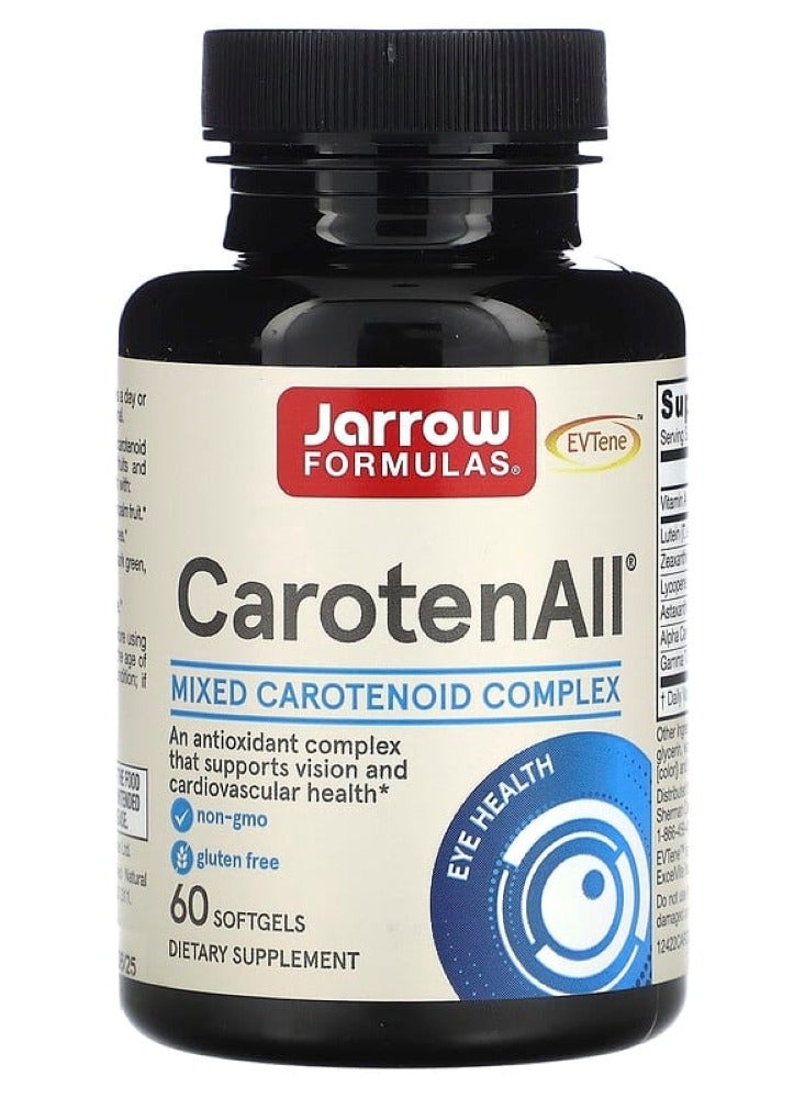 CarotenALL Carotenoid Blend Complex 60 Capsules