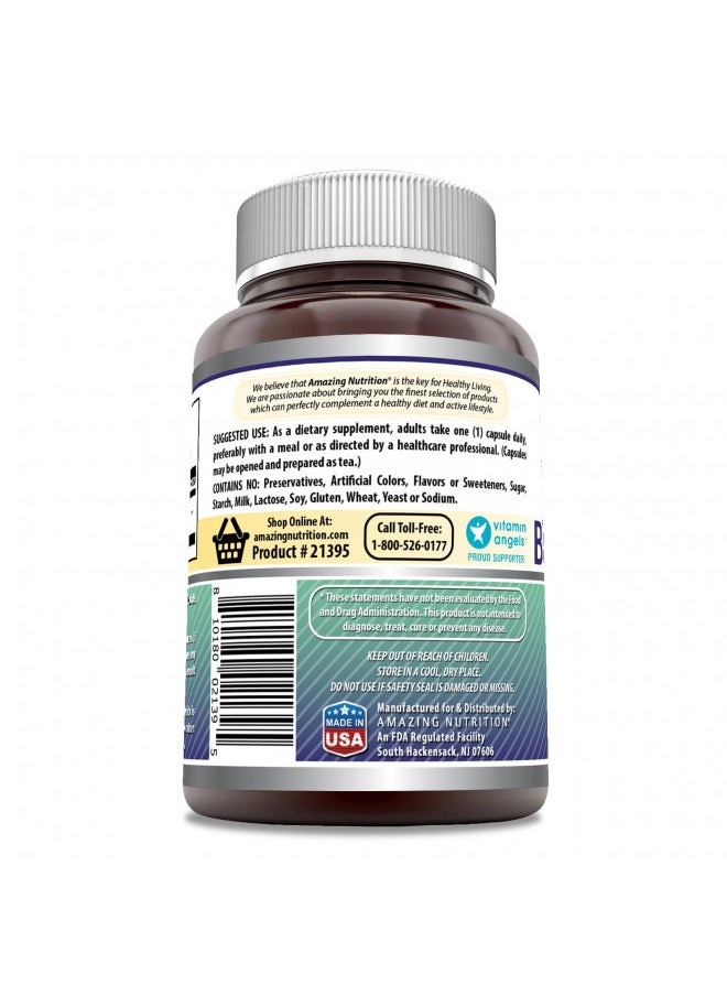 Amazing Formulas Black Cohosh 540 Mg Per Serving 120 Capsules Supplement | Non Gmo | Gluten Free | Made In Usa