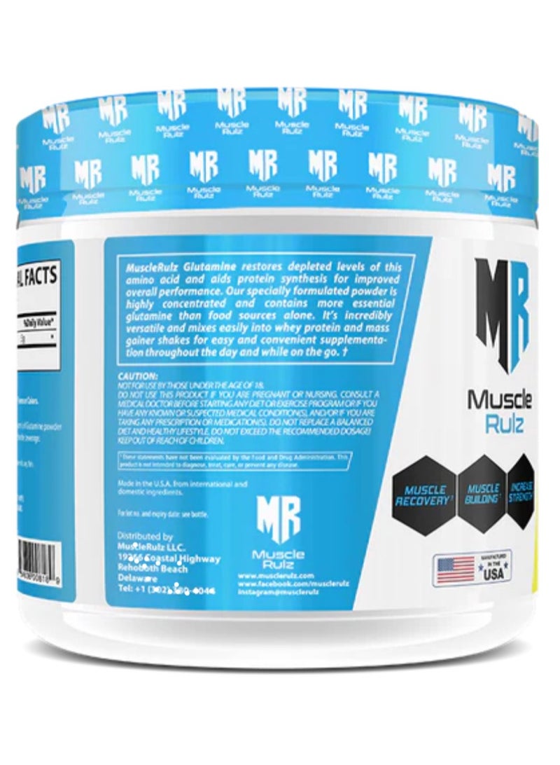 Glutamine Micronized, 5000mg Unflavored, 300g, 60 Servings