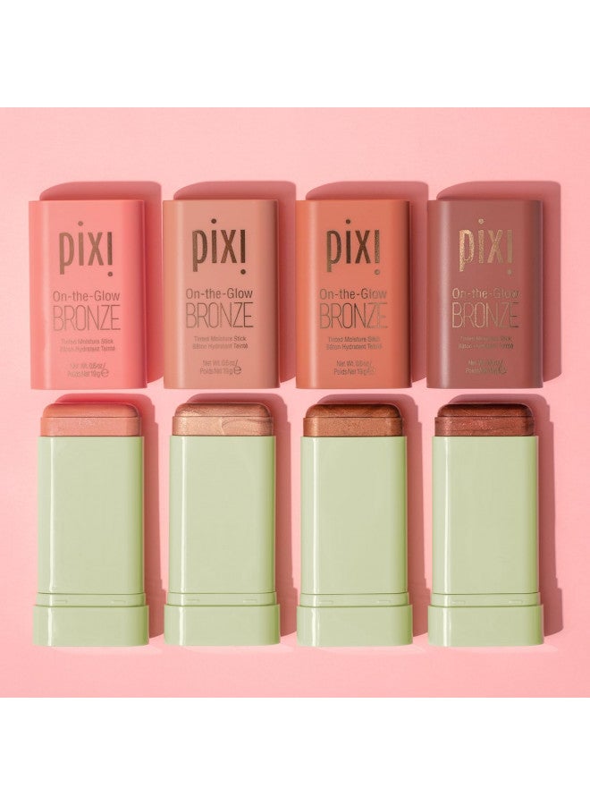 On-The-Glow Bronze - Softglow, Hydrating Tinted Moisture Bronzer Stick With Ginseng, Aloe Vera & Fruit Extracts, For Cheeks & Lips, 19G / 0.6Oz, Paraben-Free