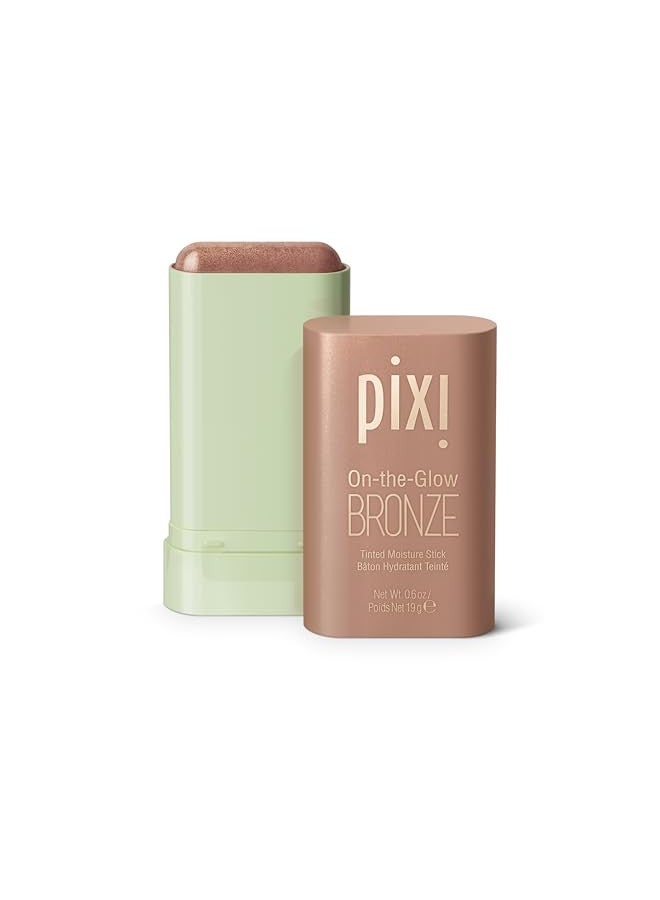 On-The-Glow Bronze - Softglow, Hydrating Tinted Moisture Bronzer Stick With Ginseng, Aloe Vera & Fruit Extracts, For Cheeks & Lips, 19G / 0.6Oz, Paraben-Free