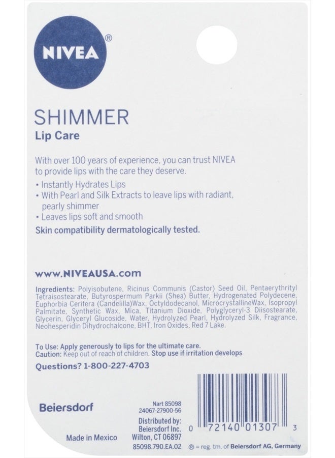Nivea A Kiss of Shimmer Lip Care Stick - Pearly Shimmer