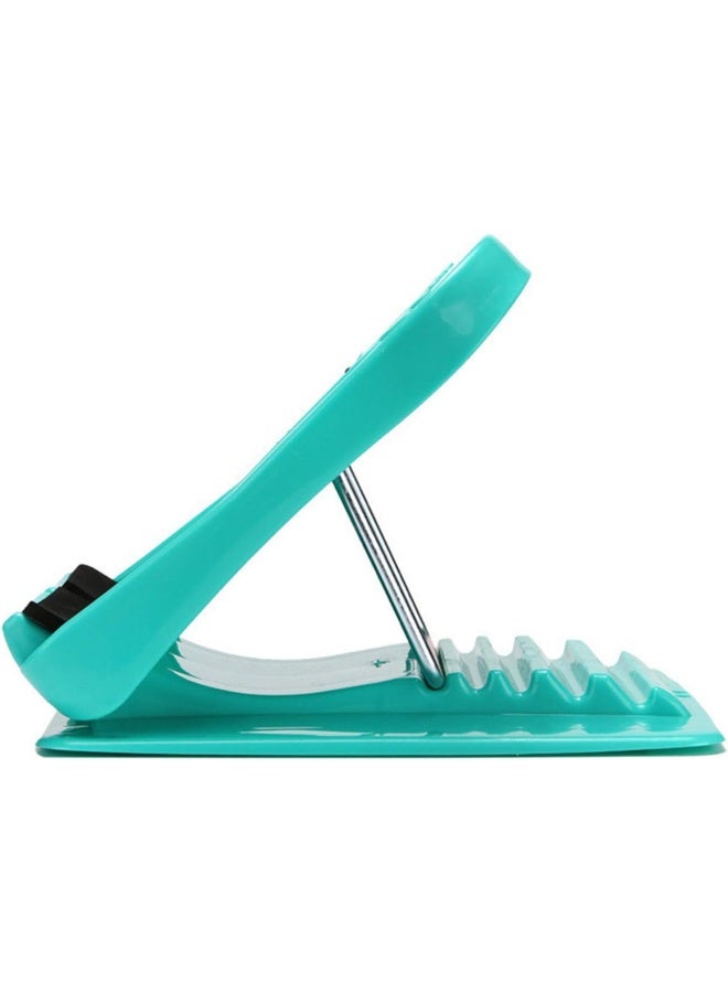 Portable Inclined Board Adjustable Inclined Board Sports Stretcher Stovepipe Stretching Tendons Station Bench Fitness Inclined Pedal Stretcher Stretching Calf Stretching Equipment (Green)