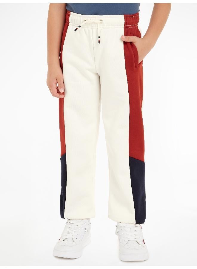 COLORBLOCK FLEECE SWEATPANTS