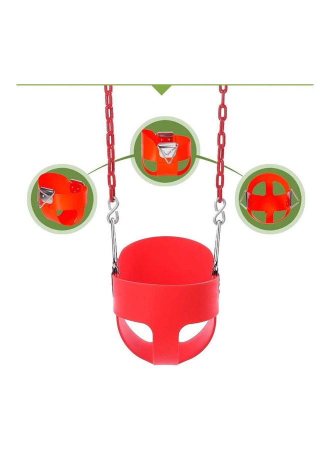 Full Bucket Seat Swing for Kids 10 x 10cm