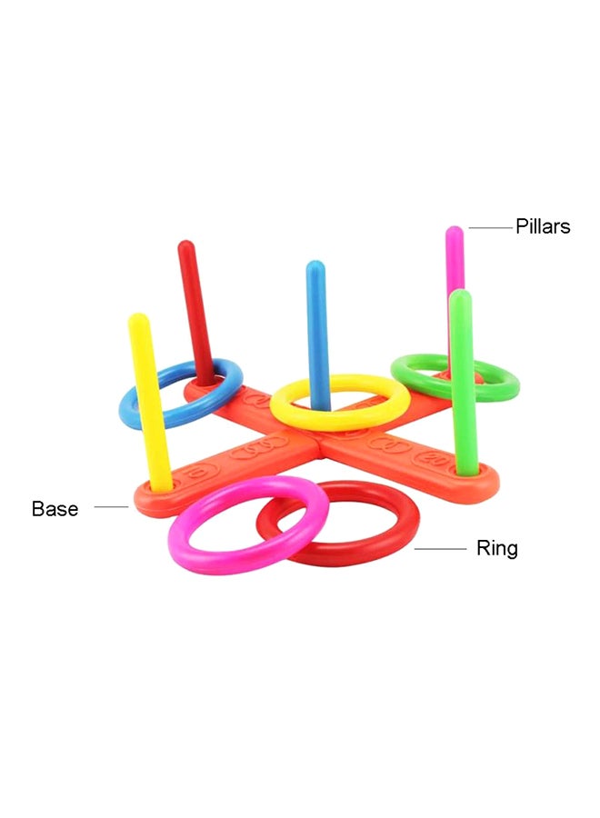 Plastic Toss Ring Game Set