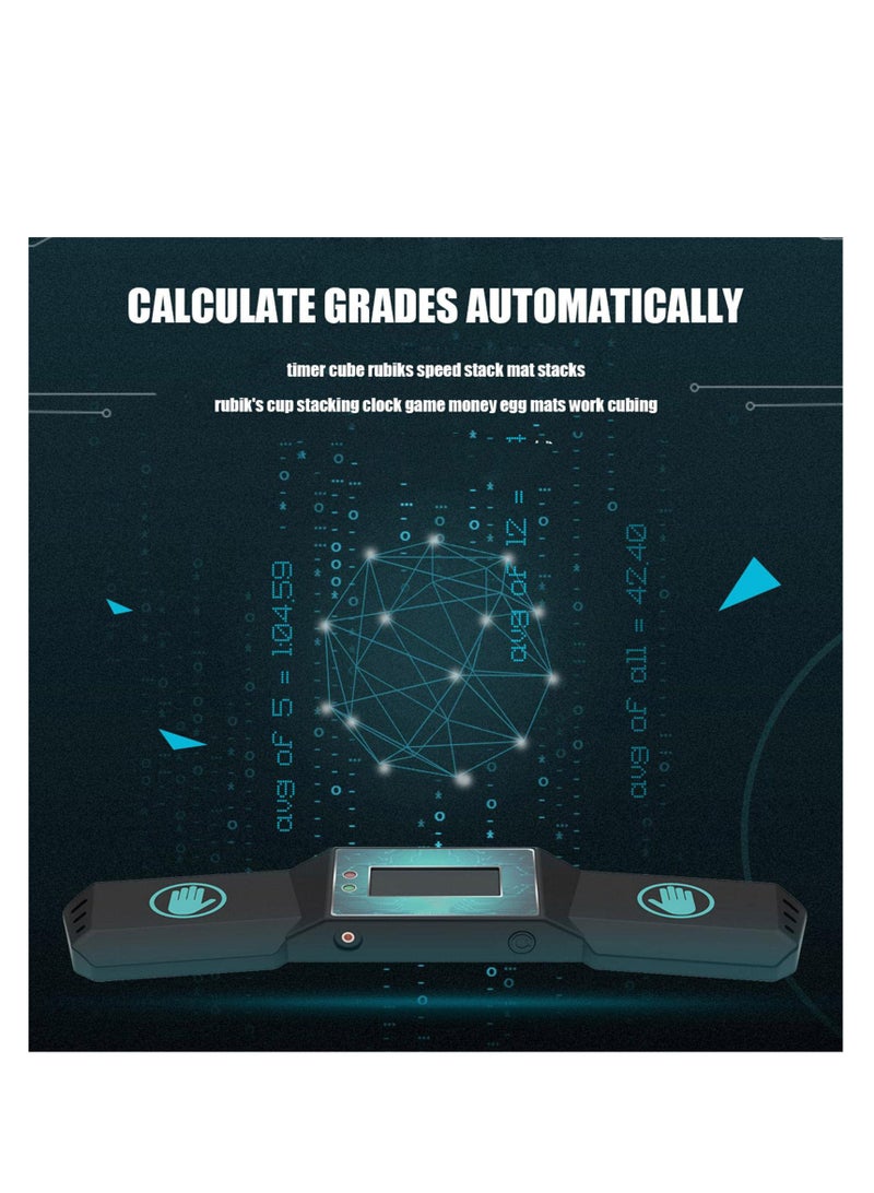 Touch Control Timer, Professional Timer, Speed Cup Timer, Speed Race for Rubik's Cube Puzzle, Stack Competition