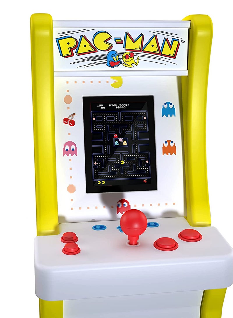 Arcade1Up Jr. Pac-Man Arcade with Stool