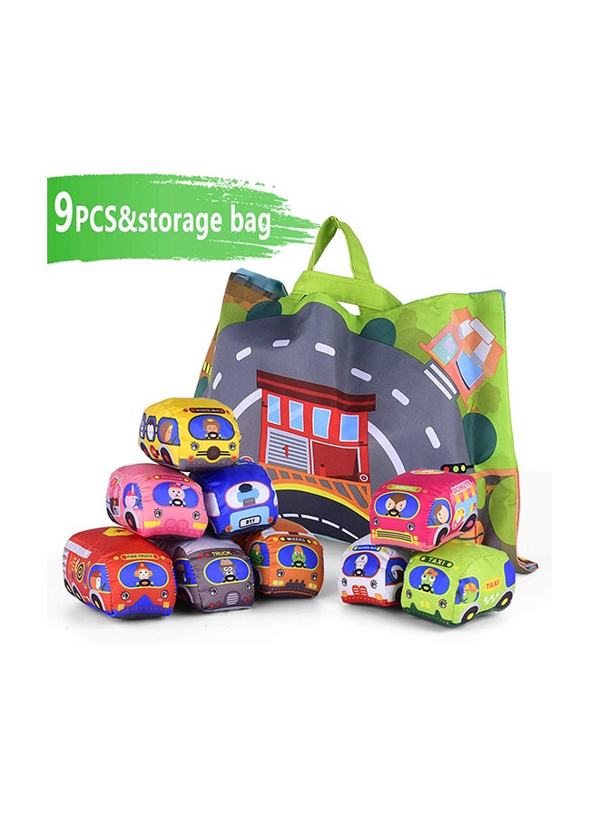 10-Piece Cloth Car And Mat Set