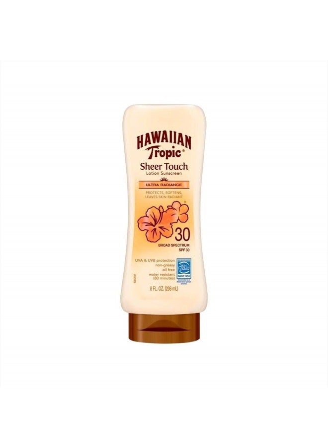 Sheer Touch, Lotion Sunscreen Ultra Radiance SPF 30, 8 oz (Pack of 2)