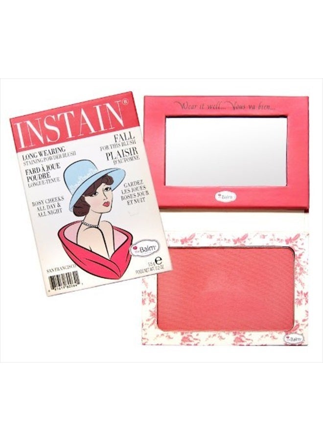 The Balm In Stain Blush, Toile Strawberry, 0.23 Ounce