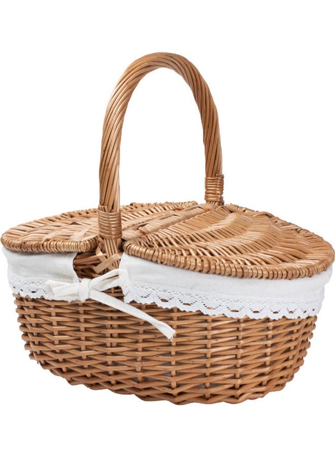 Picnic Storage Basket 35x26x18cm