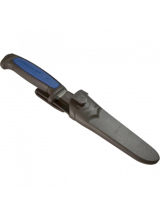 Morakniv Craftline Pro S Allround Fixed-Blade Knife With Stainless Steel Blade And Combi-Sheath, 3.6 Inch