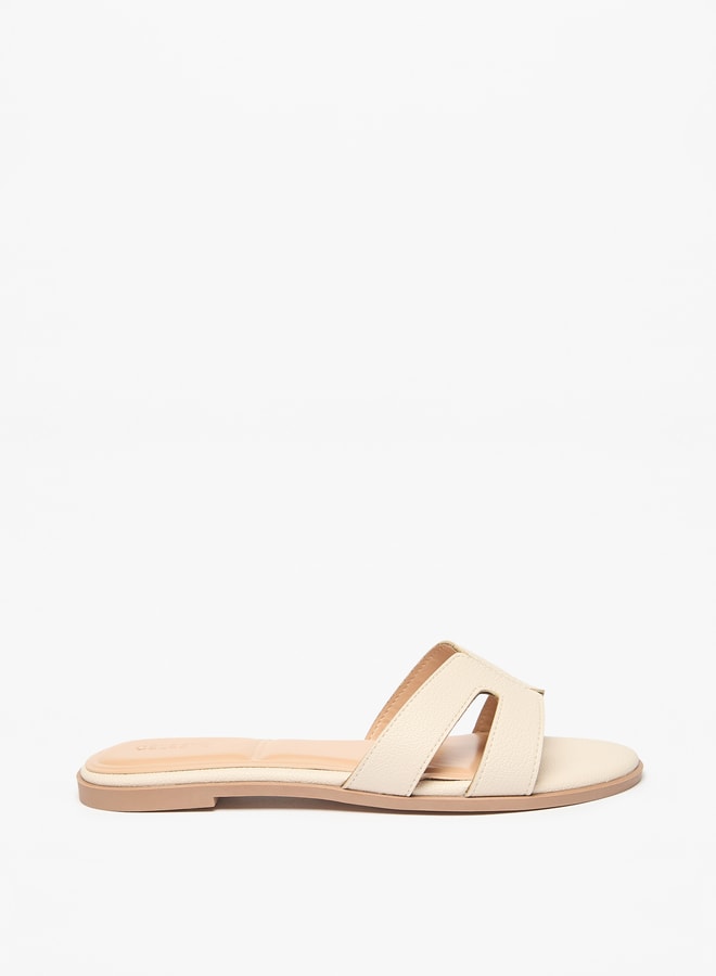 Women's Textured Slip-On Sandals