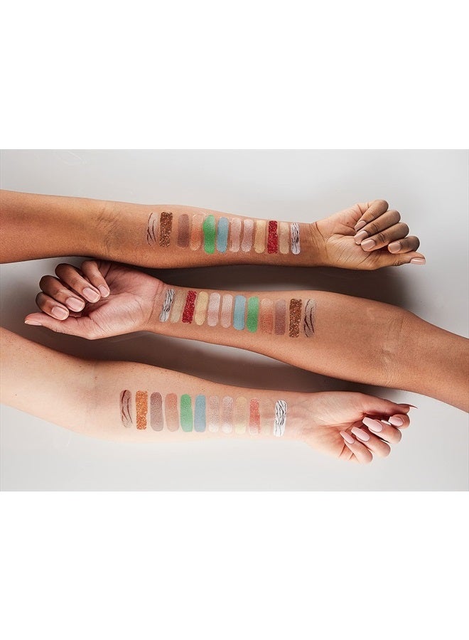 Safari Eyeshadow Palette | 35 Shades in Matte, Satin, Shimmer, & Foil Finishes | Non-Toxic & Paraben Free | Vegan & Cruelty Free