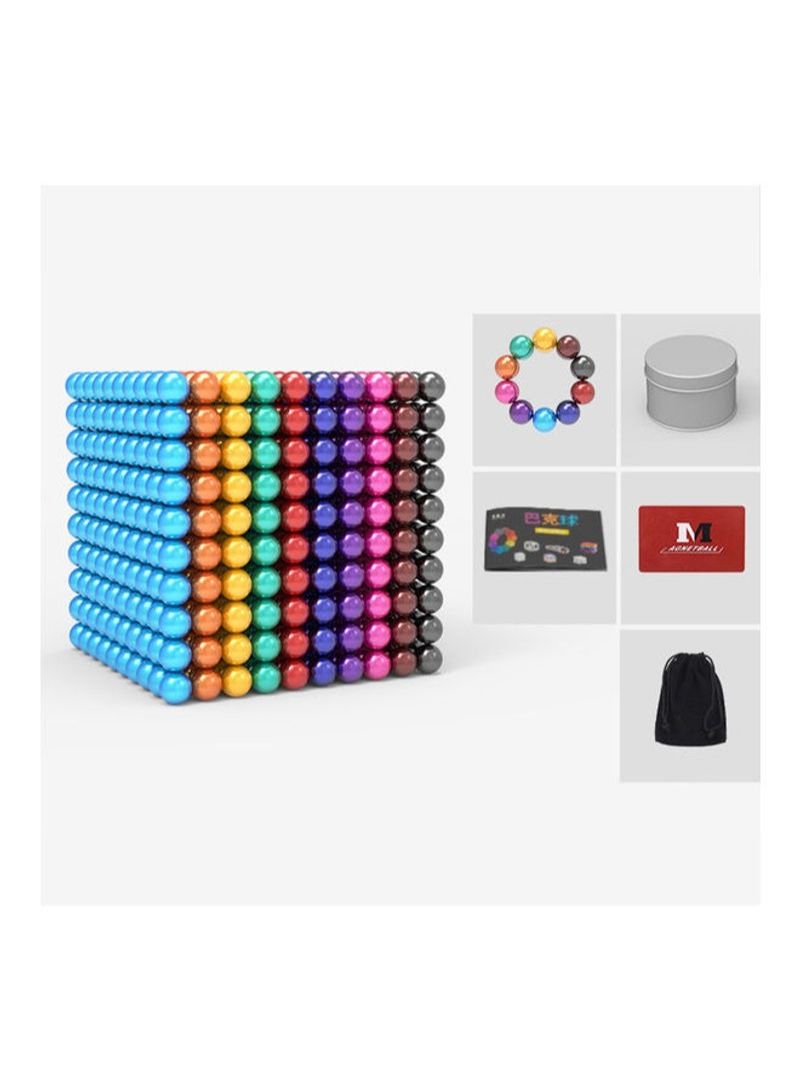 1000-Piece Magnetic Ball Building Toy Set 10*10*10cm