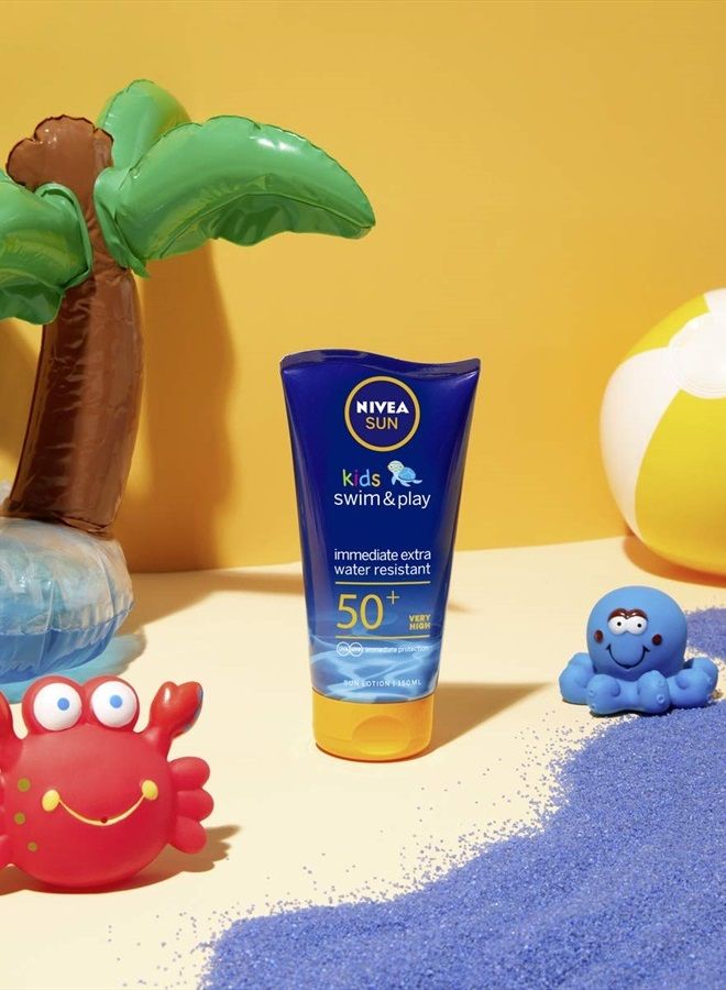 Nivea Sun Kids Swim & Play Sun Lotion Spf50+ 150 Ml