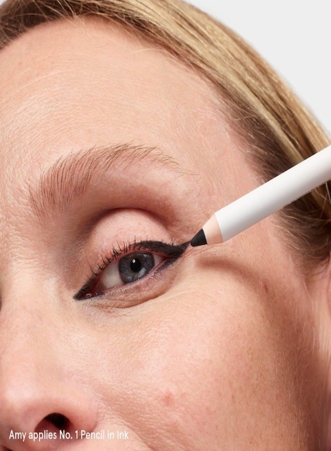 GLOSSIER No. 1 Pencil Creamy Long-Wearing Eyeliner,  Ink - noir riche 1.2g - Smooth, Long-Lasting Definition