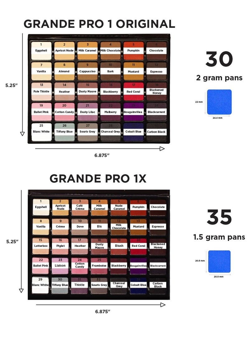 Eyeshadow Palette Grande Pro 1X – VGP001 Multicolor