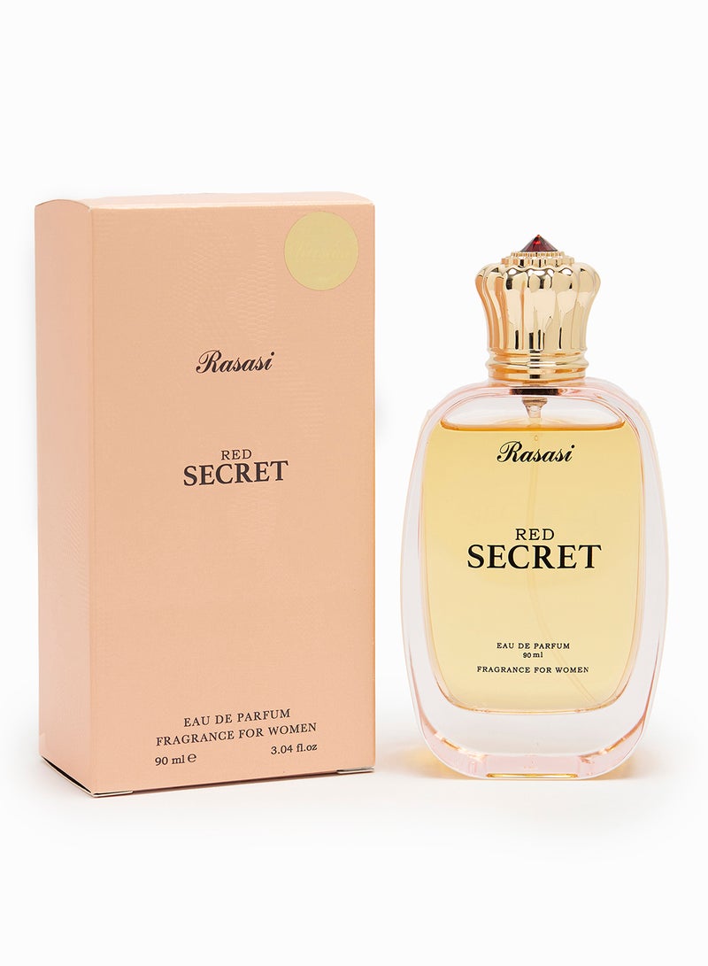 Red Secret Edp 90ml Pour Femme