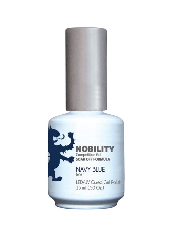 Nobility LED/UV Cured Gel Polish Navy Blue