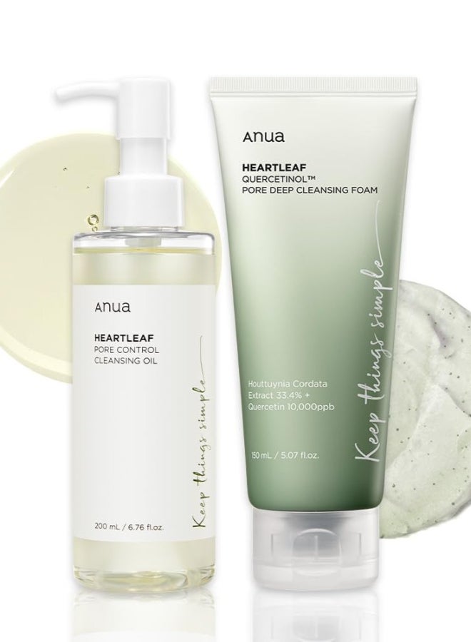 Double Cleansing Duo Set (Cleasnig Oil + Cleansing Foam)