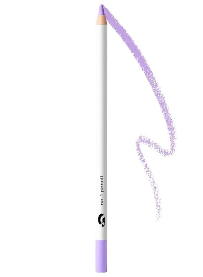 GLOSSIER No. 1 Pencil Creamy Long-Wearing Eyeliner, Muse - soft lavender purple1.2g - Smooth, Long-Lasting Definition