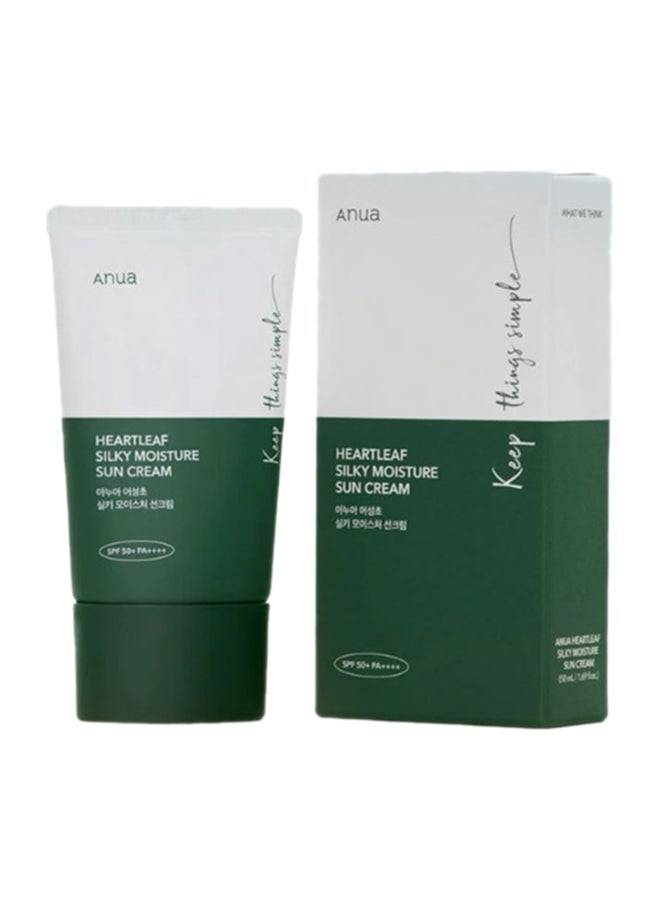 Heartleaf Silky Moisture Sunscreen 50 ml