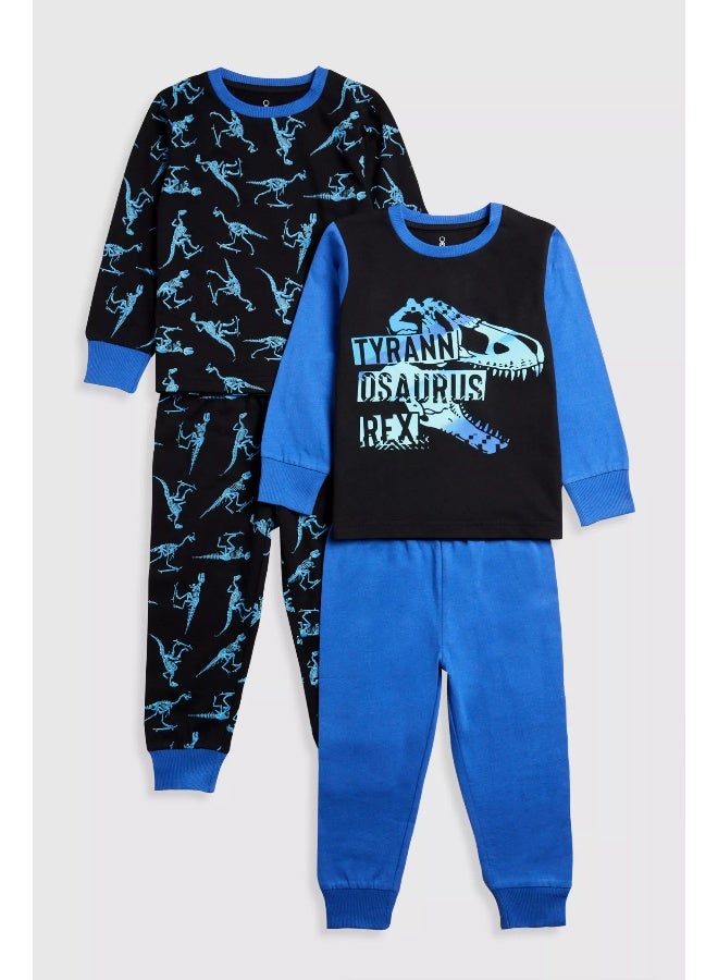 Dinosaur Pyjamas - 2 Pack