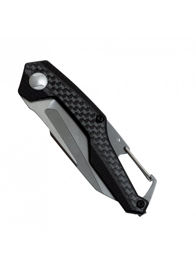 Kershaw Reverb Pocket Knife, 2.5-In. 8Cr13Mov Manual Open Blade, Lightweight, Outdoor Knife For Hiking, Camping