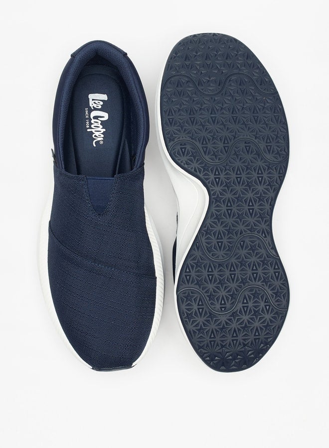 Men's Textured Slip-On Loafers