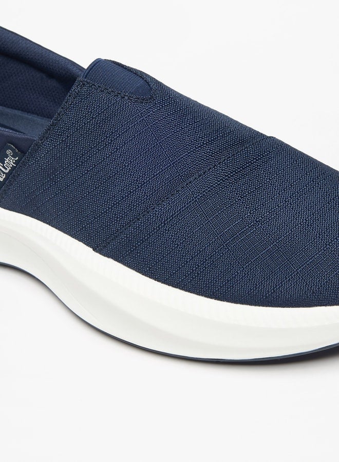 Men's Textured Slip-On Loafers