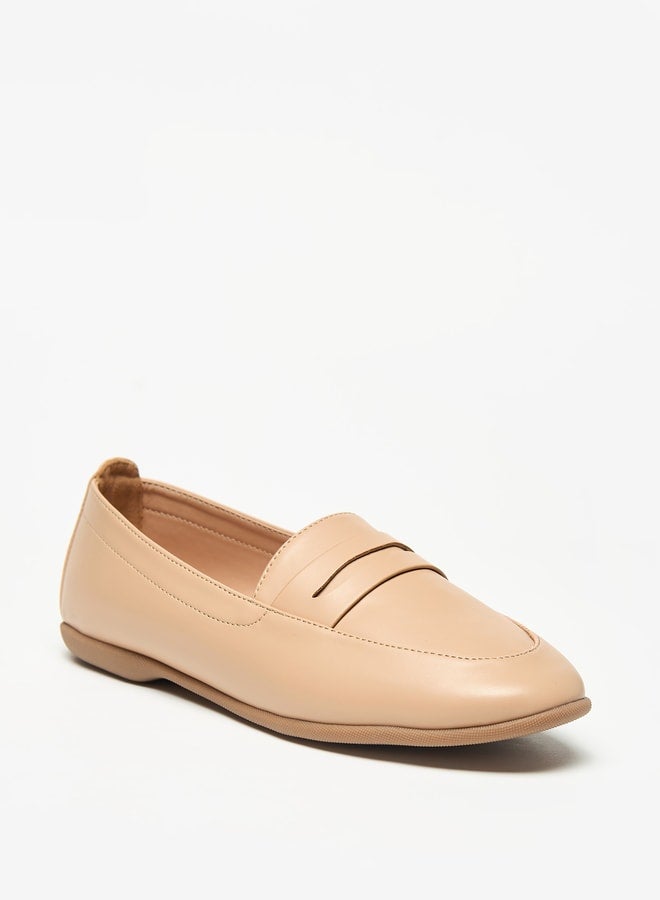 Women's Solid Slip-On Loafers