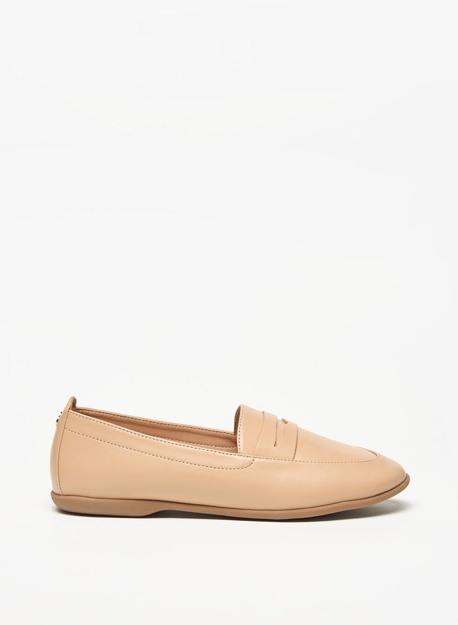 Women's Solid Slip-On Loafers