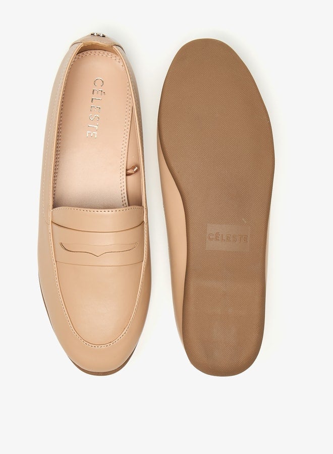 Women's Solid Slip-On Loafers